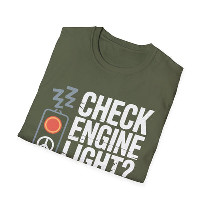 Check engine light T-shirt