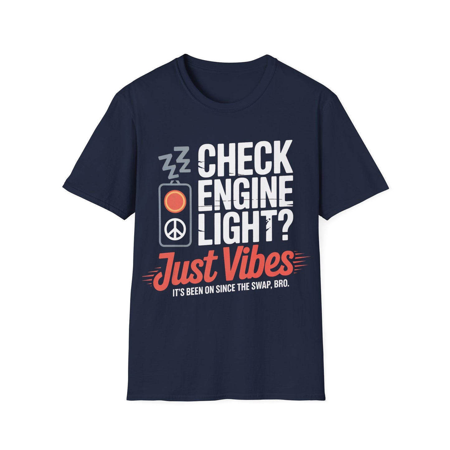 Check engine light T-shirt