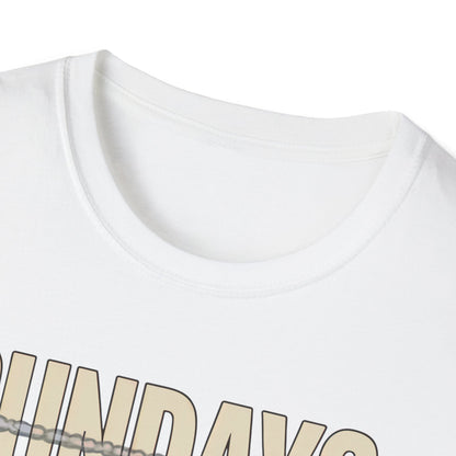 Sundays = solitude spool T-shirt